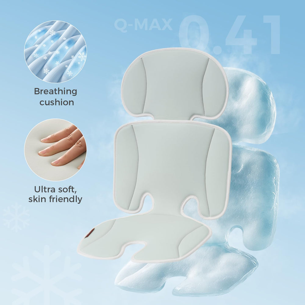 Two-piece design on Momcozy pad adapts to various seats
