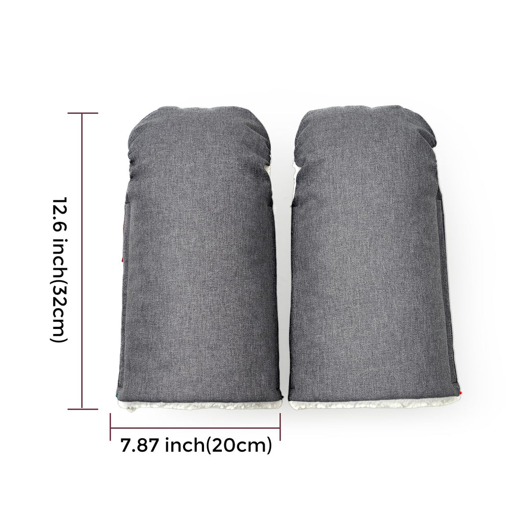 Momcozy Stroller Gloves foldable coverage adjusts to weather.