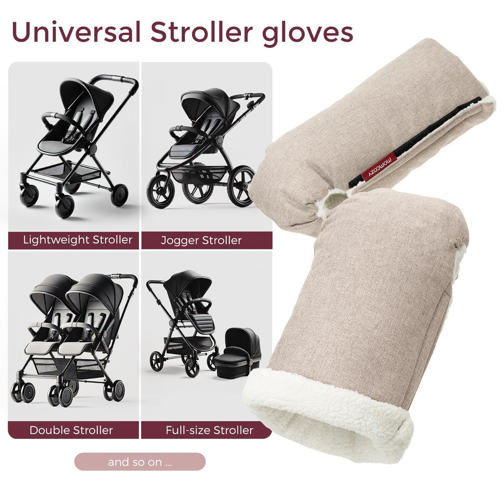 Universal compatibility fits most stroller handlebars securely