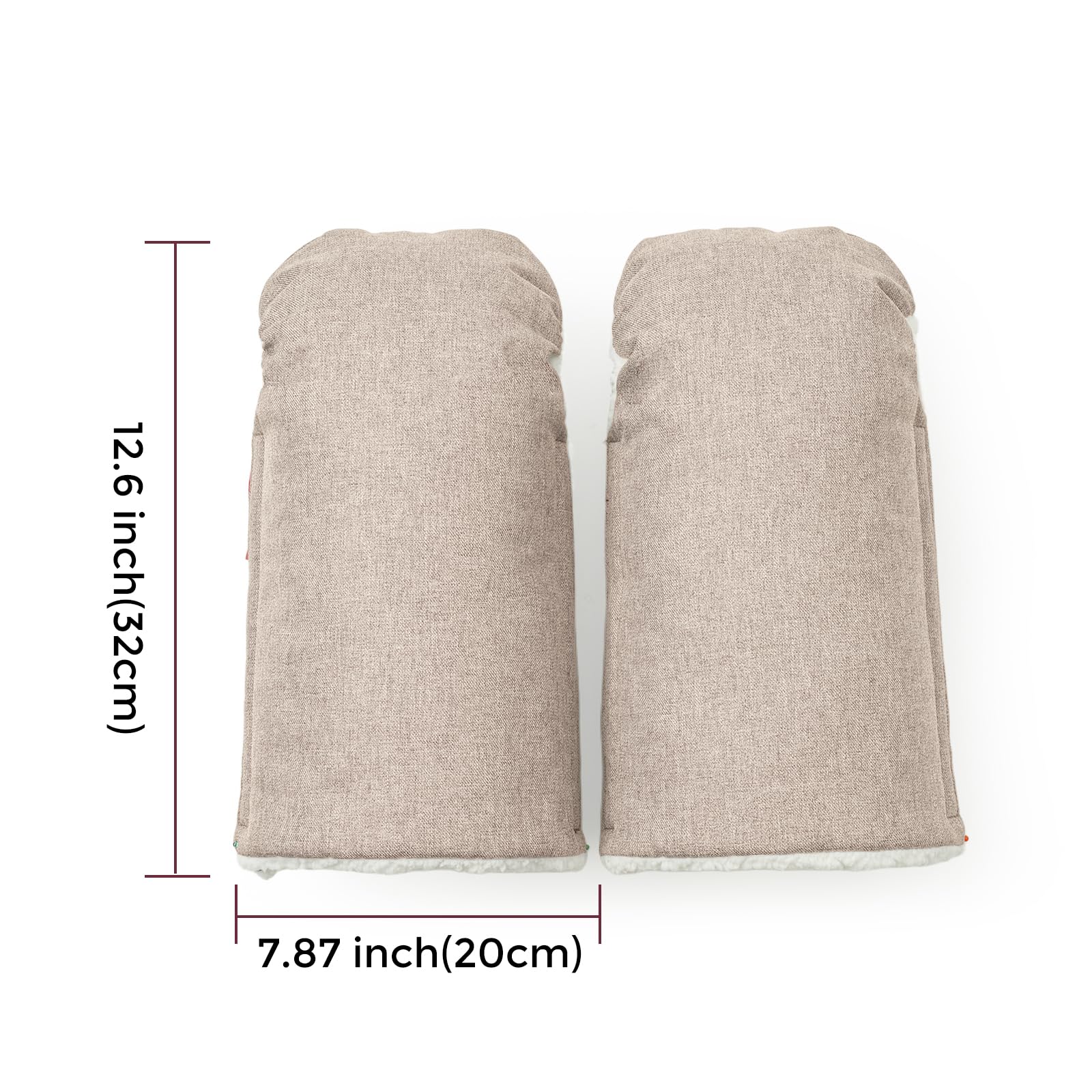 Zippers on both sides enable quick on-the-go adjustments