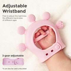 Momcozy teether with multiple textures for varied teething relief
