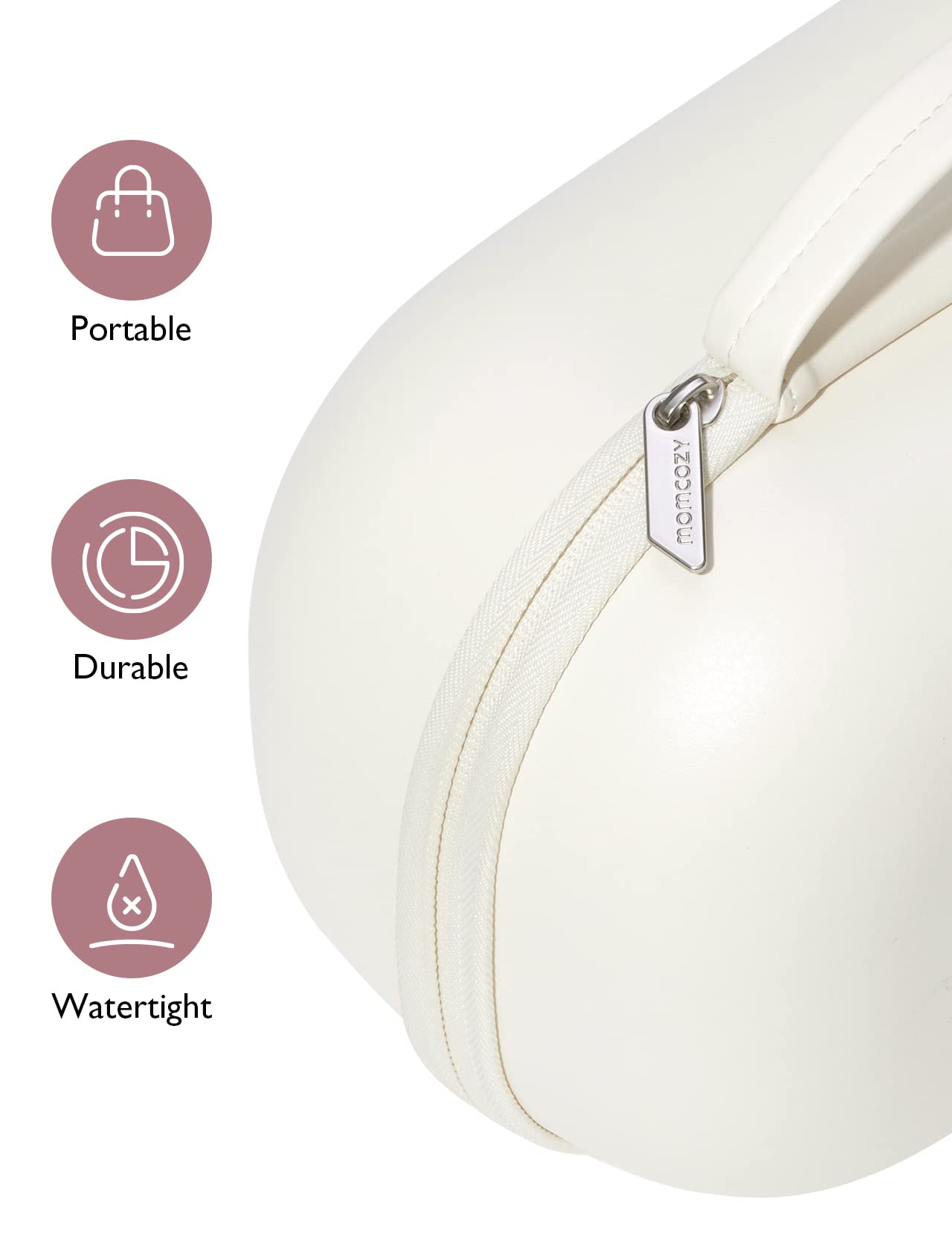 Momcozy two-pump capacity design fits wearable pumps securely