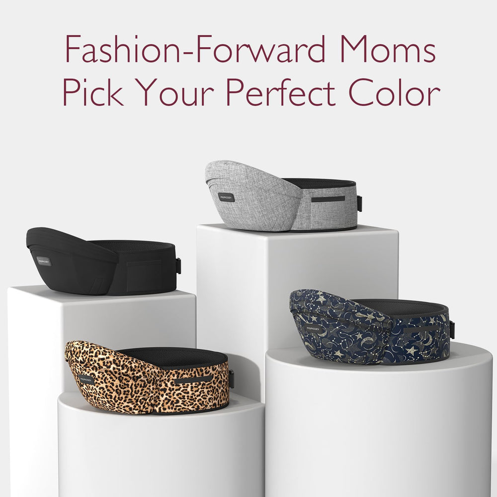 Momcozy two-size waistband fits a range of body types.