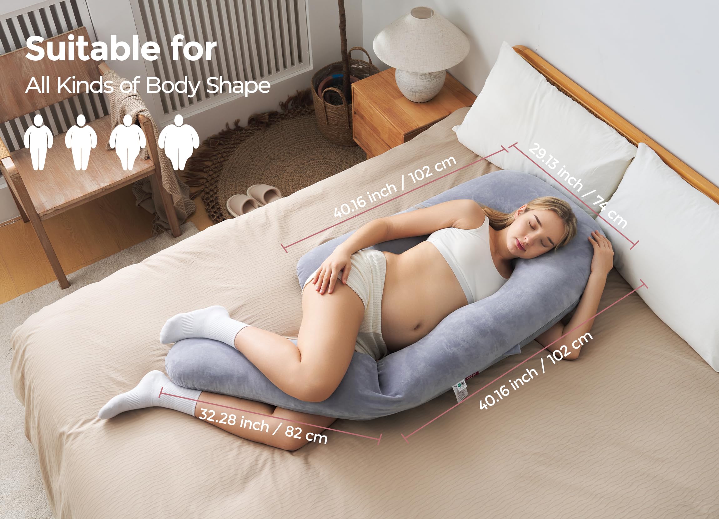 Momcozy U Pro removable cover for easy cleaning