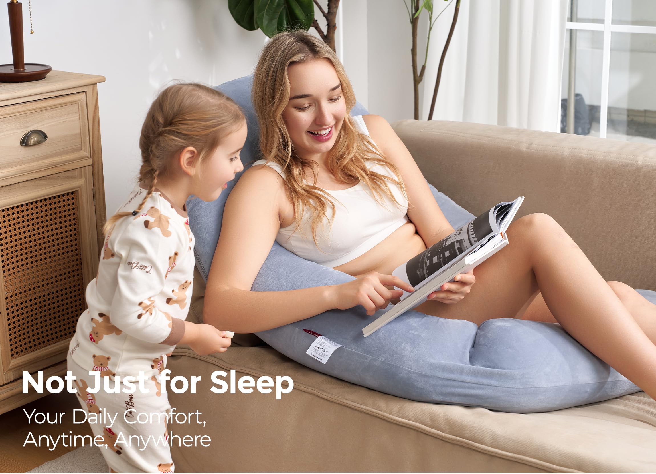 Momcozy U Pro supports side and back sleepers for better alignment