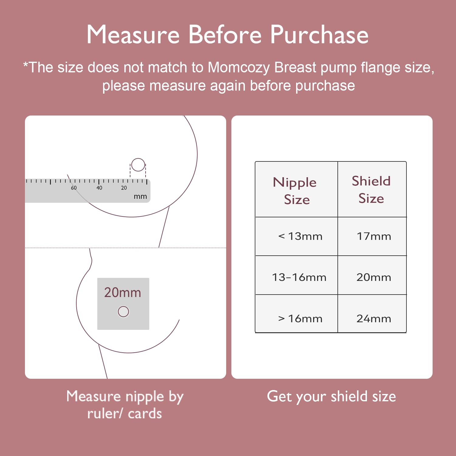 Momcozy Ultra-Thin Nipple Shields BPA/BPS-free silicone for safe breastfeeding use