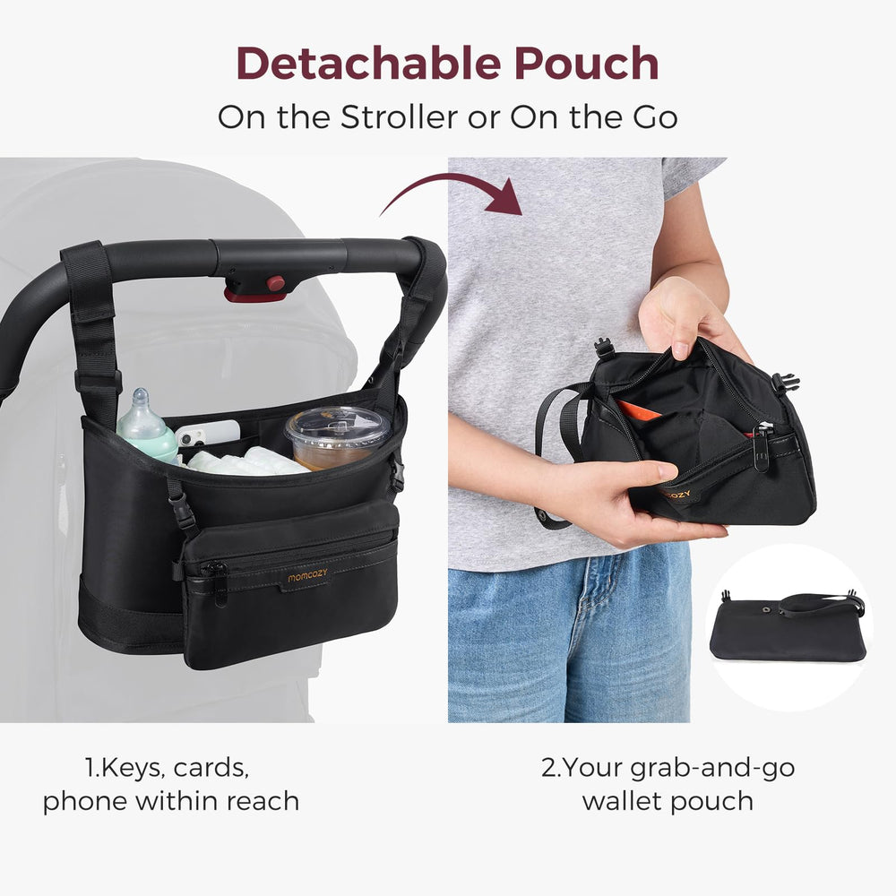 Momcozy dense-weave material offers durable, easy-care protection for daily use.