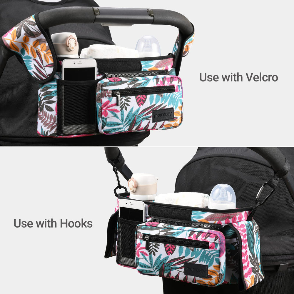 Momcozy detachable wristlet for carrying essentials beyond the stroller.