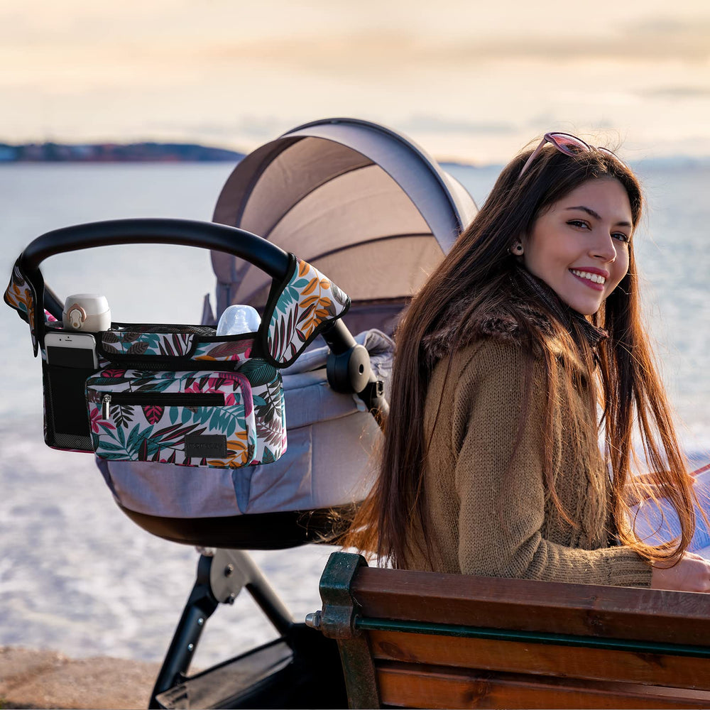 Momcozy easy-clean design helps wipe away daily mess after city outings.