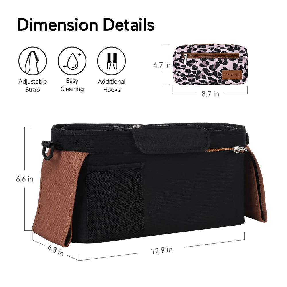 Momcozy fits Uppababy, Baby Jogger, Britax, BOB and more.