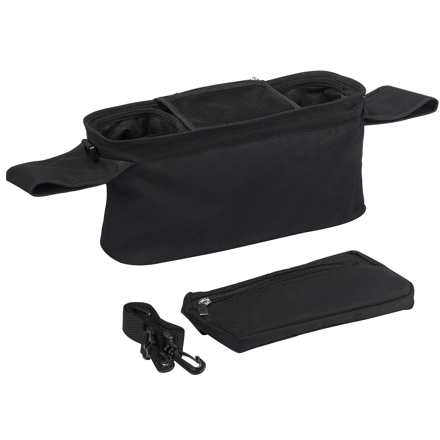 Momcozy interior pockets keep essentials organized and within reach.