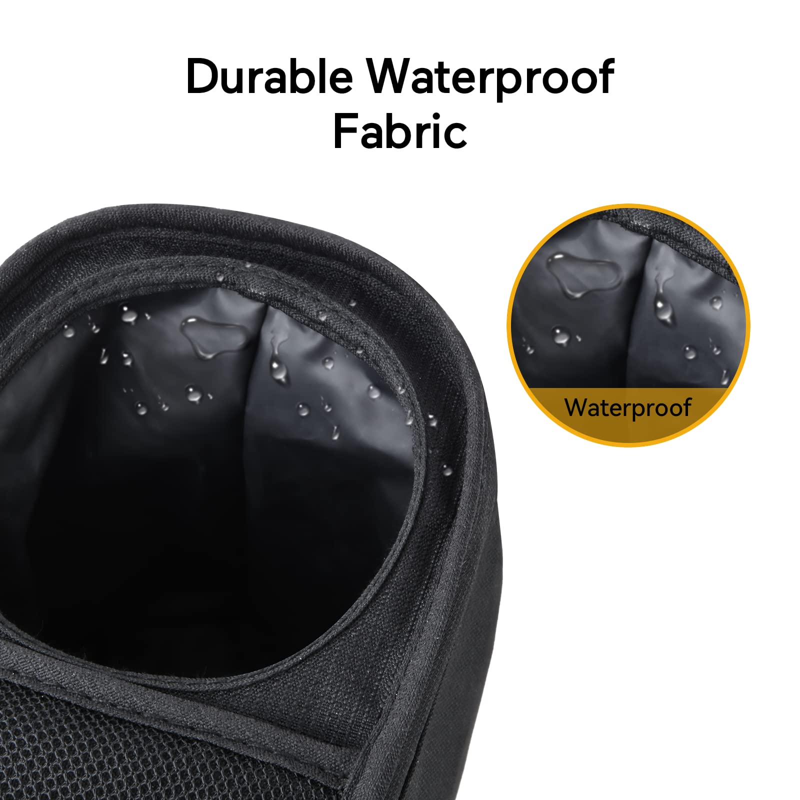 Momcozy stroller organizer offers three carrying options for convenience.