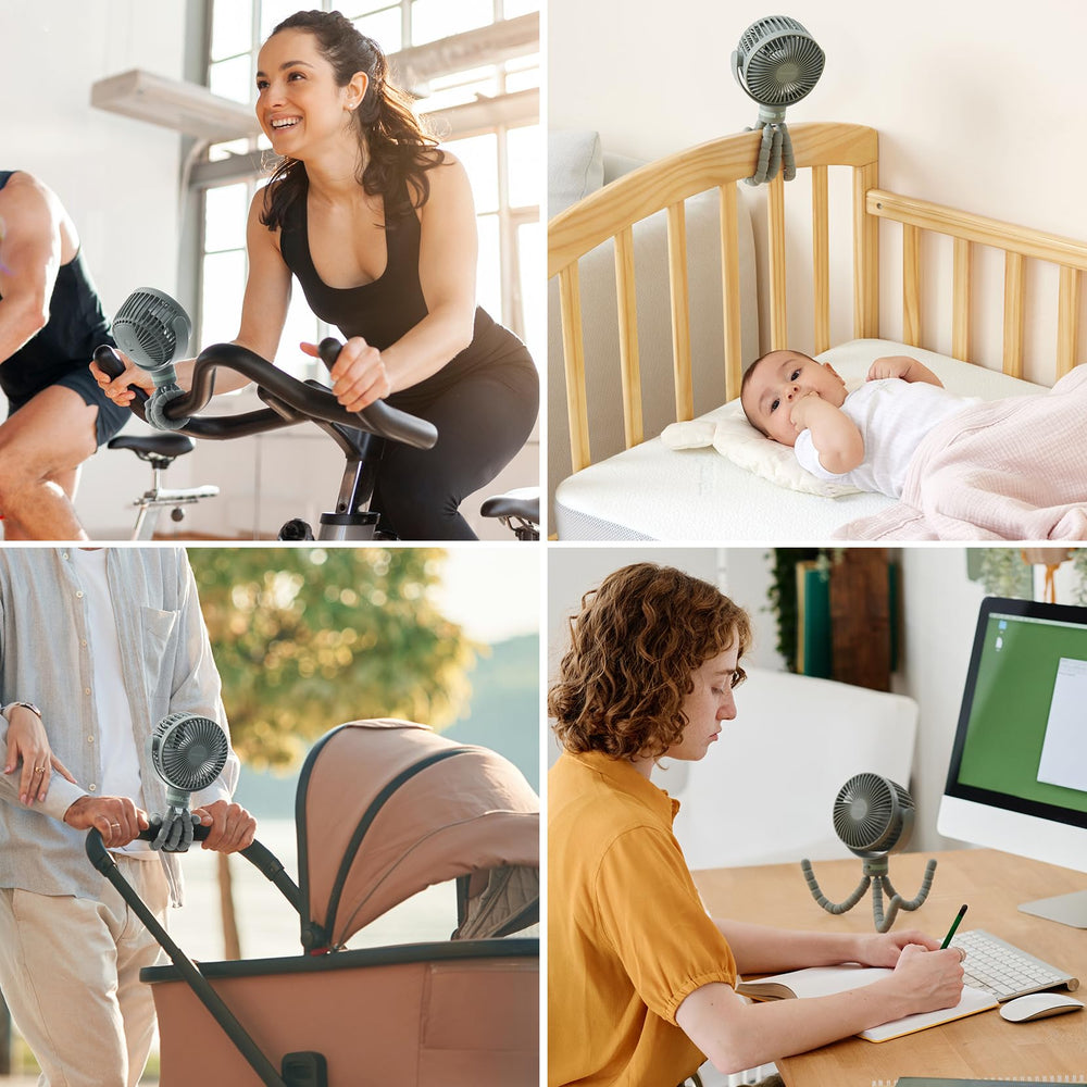 Momcozy USB charging cable included for easy recharging anywhere.