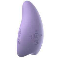Momcozy warming lactation massager top view, compact and discreet for night pumping.