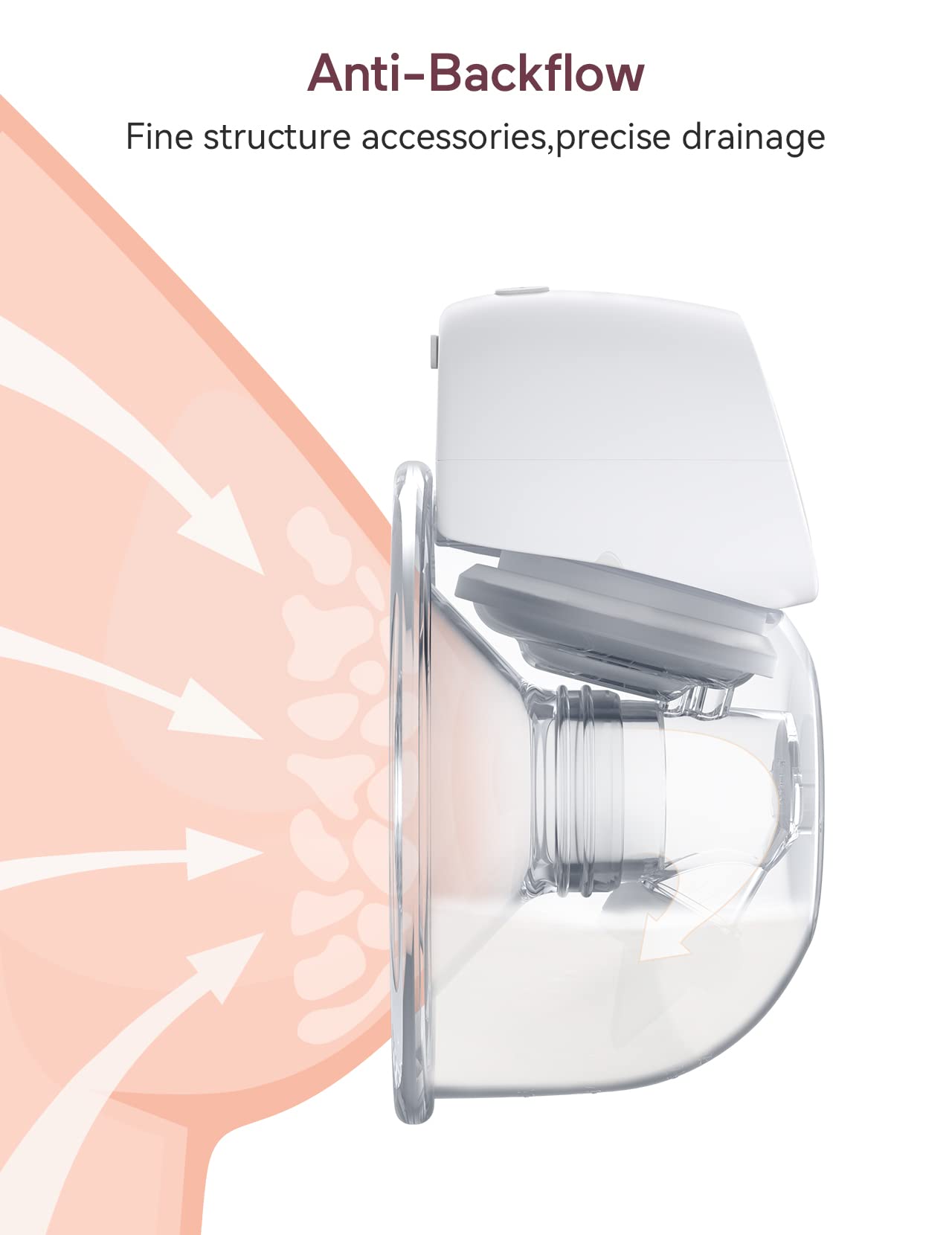 Washable parts set keeps cleaning simple after each use for moms on the go