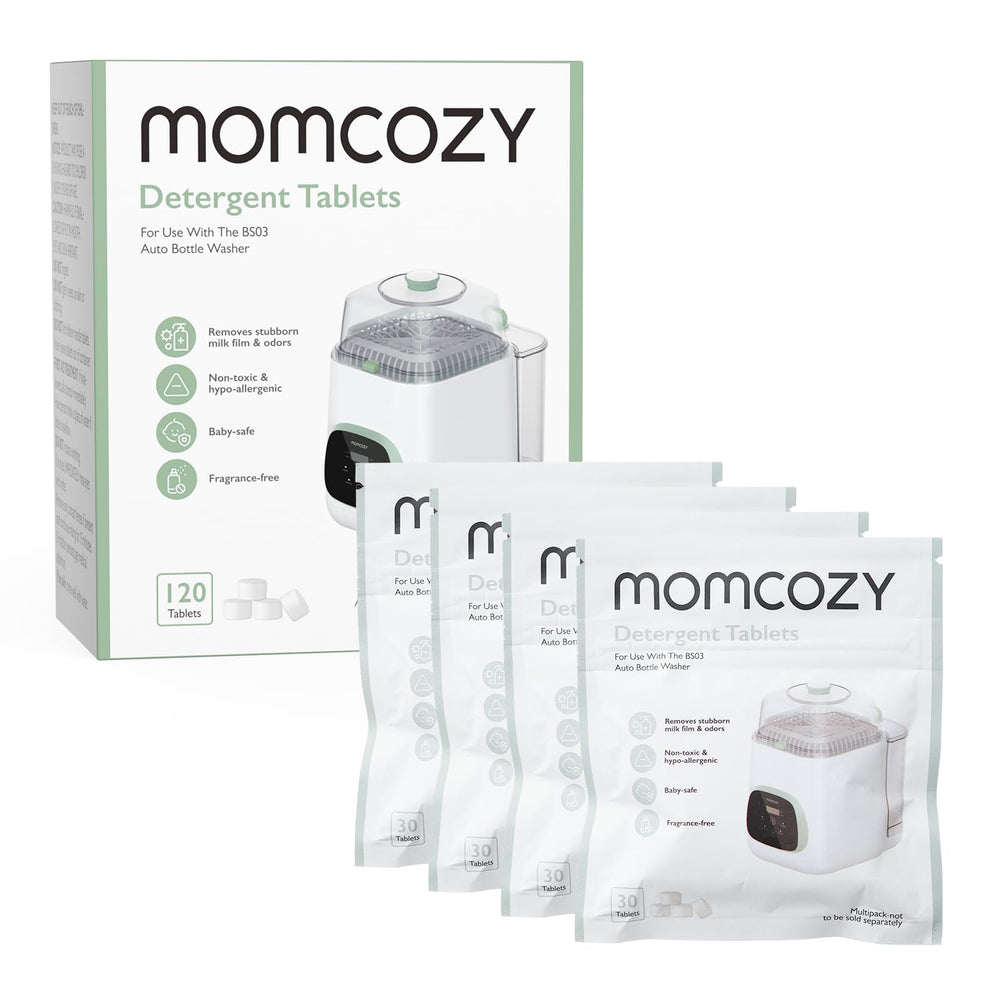 Momcozy Washing Block for KleanPal Pro bottle washer provides thorough cleaning.