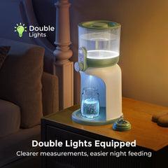 Momcozy warmer knob control for precise formula flow