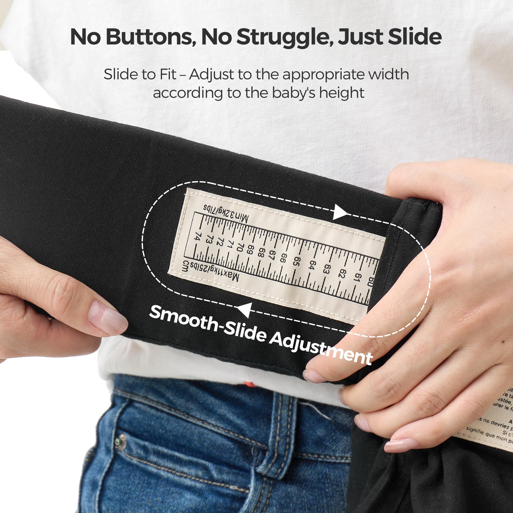 Momcozy WeeSnug cross-back straps relieve shoulder pressure