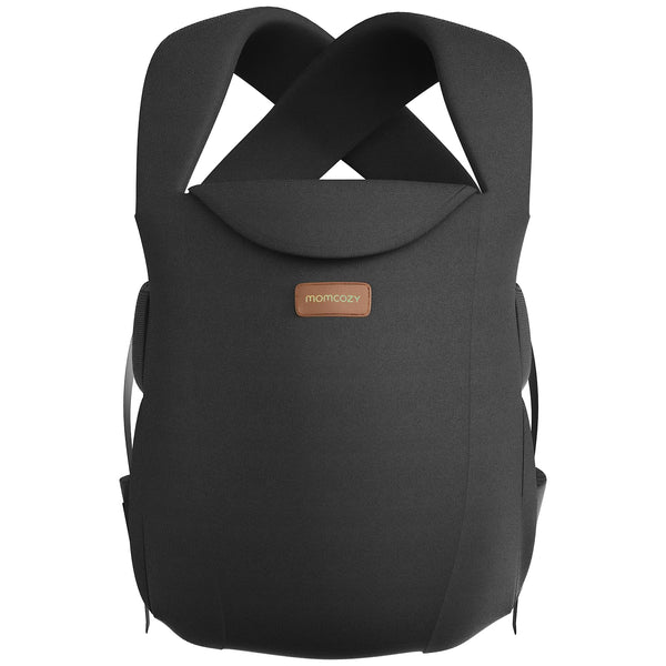 Momcozy WeeSnug worn on the front for hands-free baby care