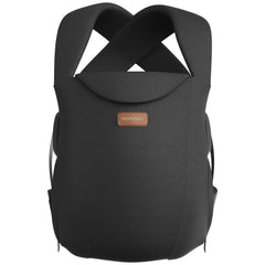 Momcozy WeeSnug worn on the front for hands-free baby care