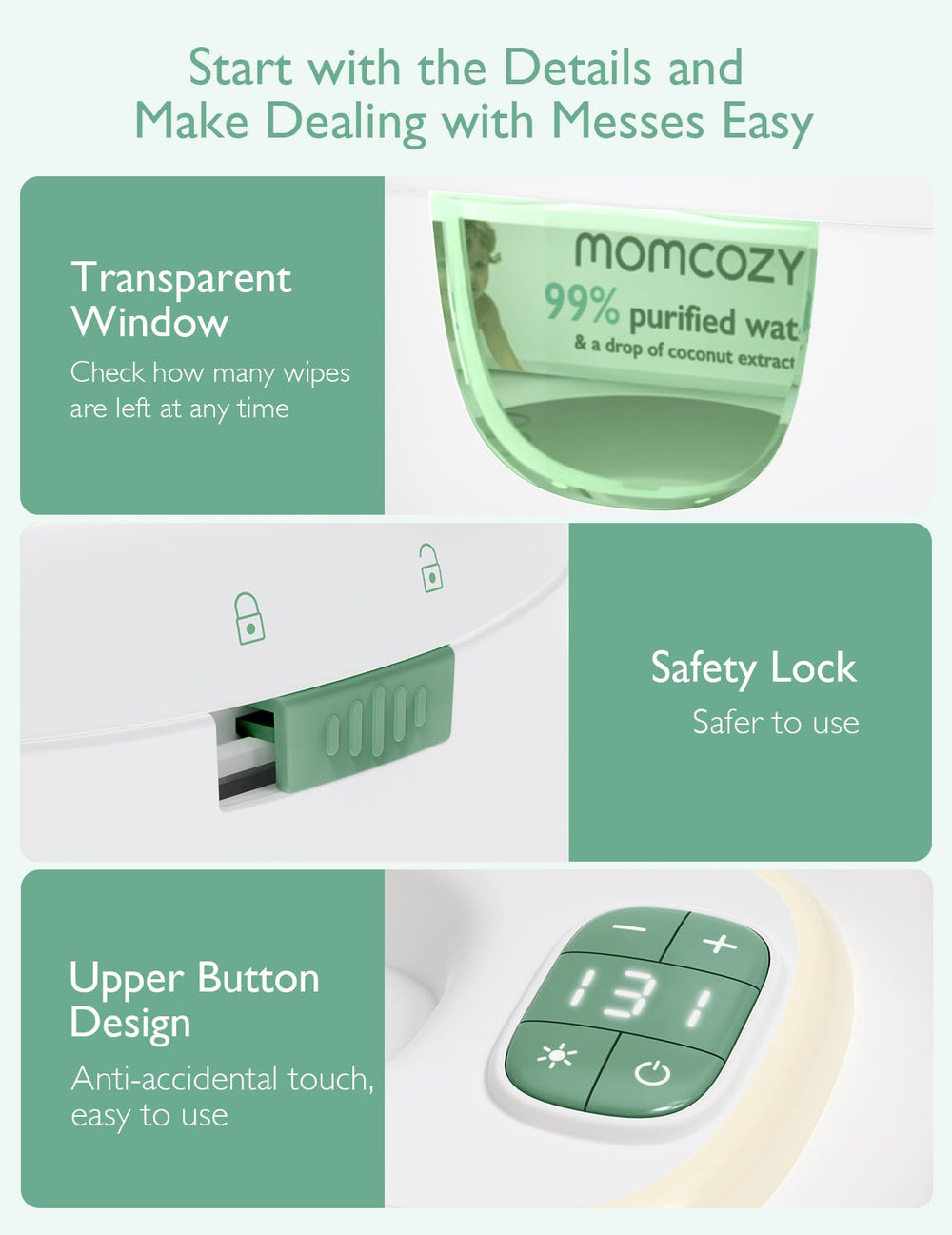 Momcozy Care Tips help keep the warmer clean and safe.