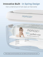 Momcozy wipe warmer night-light illuminates changing area softly