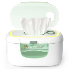 Momcozy wipe warmer top heat delivers even warming for baby wipes