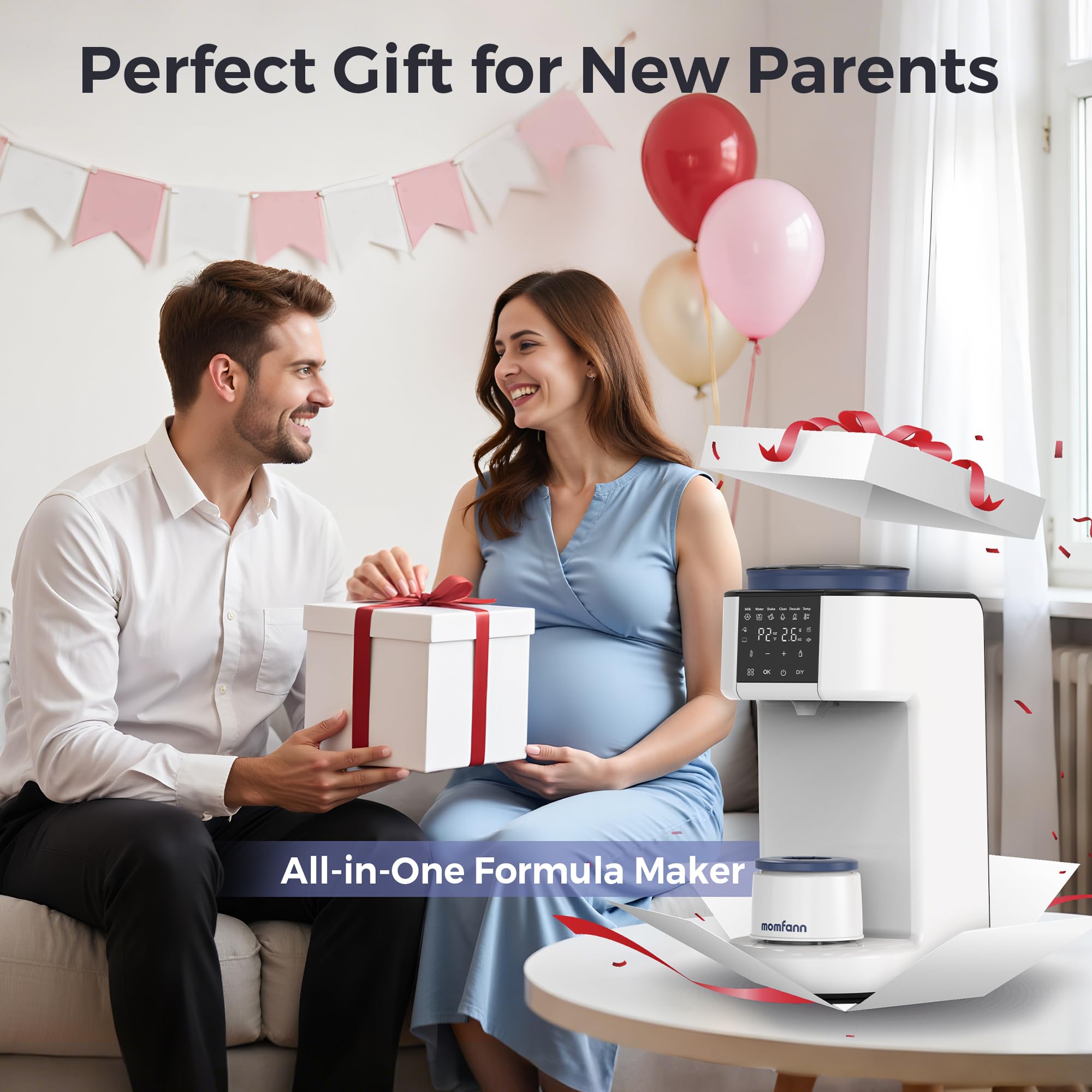 MomFANN fits most bottles and formula brands for flexible use.