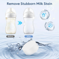 MOMFANN baby bottle-pump parts cleaning for safe, thorough care