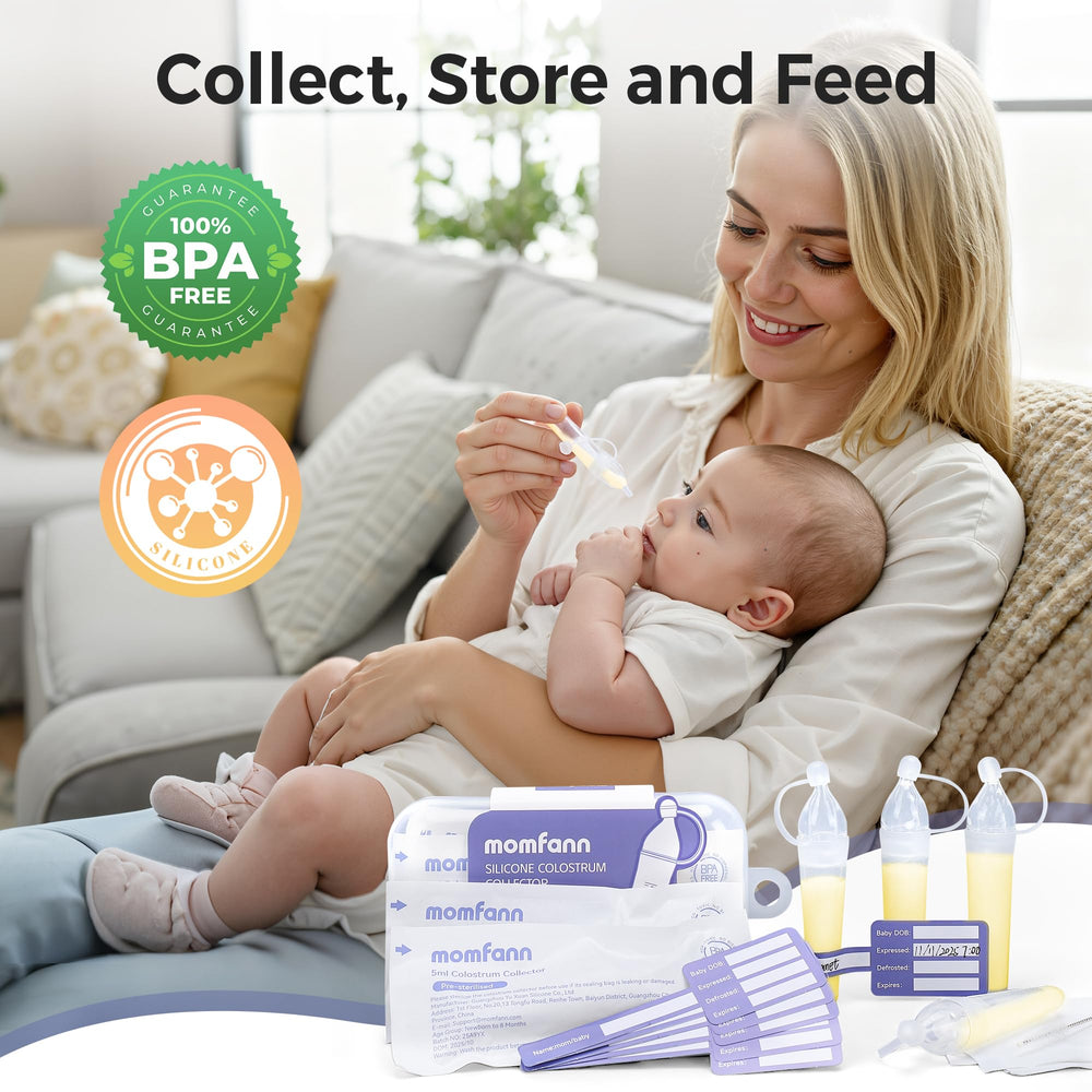 MOMFANN pink breastfeeding essentials gift set for new moms