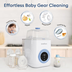 MOMFANN Bottom layer holds four bottles and four pump parts