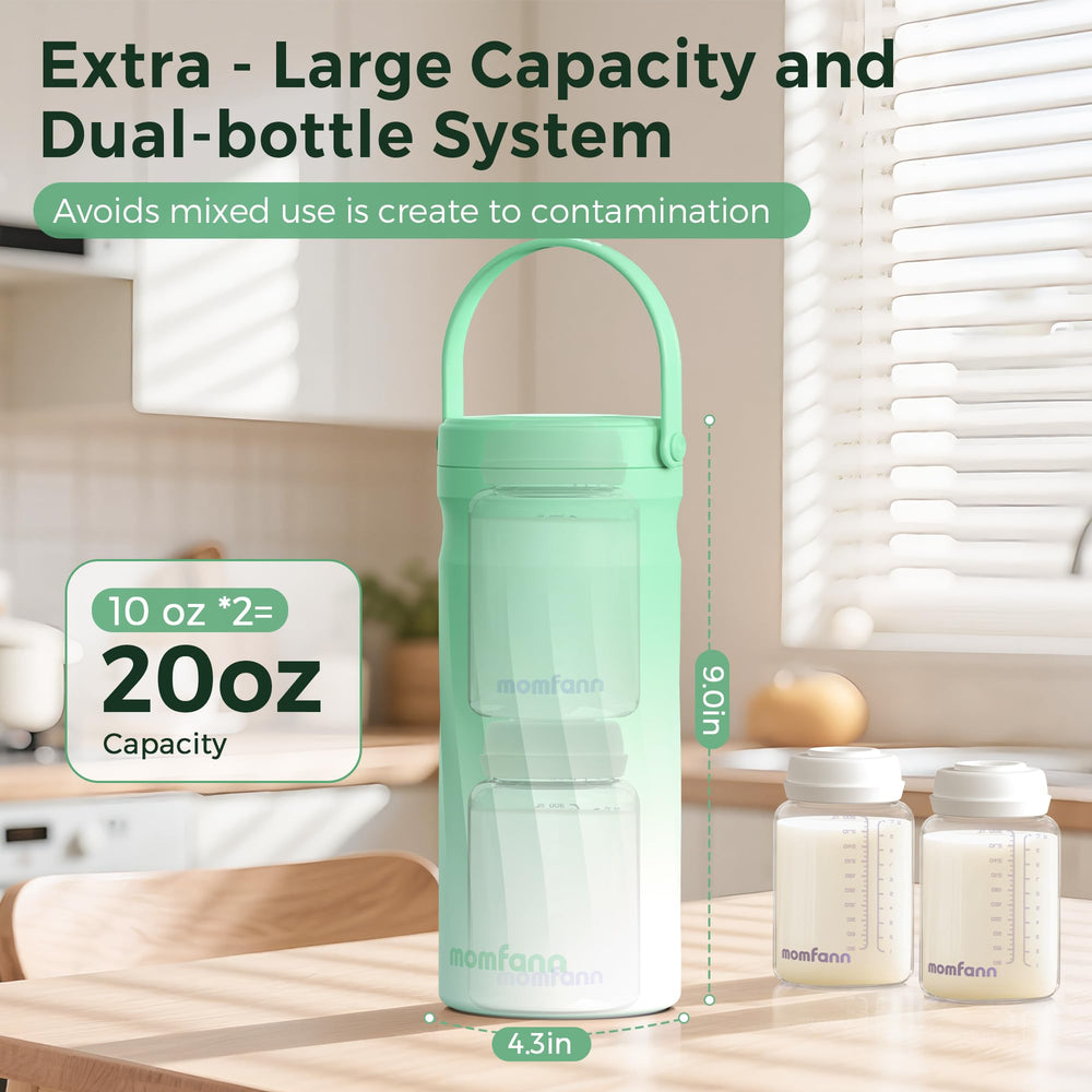 MOMFANN BPA-free materials ensure safe milk storage