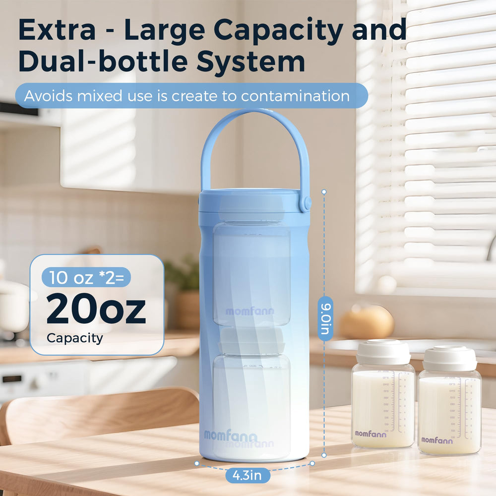 MOMFANN BPA-free materials ensure safe milk storage on outings