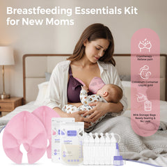 MOMFANN hot therapy pack warming the breast area