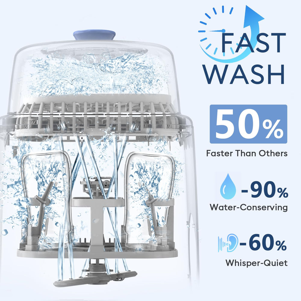 MOMFANN Dual-layer design with reversible top tray for versatile bottle sizes