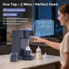MOMFANN three formula temps provide safe feeding options.