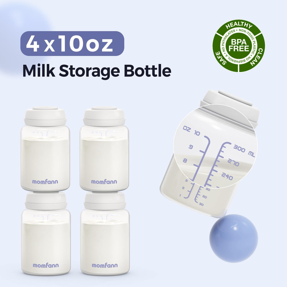 MOMFANN leak-proof lid ensures spill-free travel and diaper bag convenience