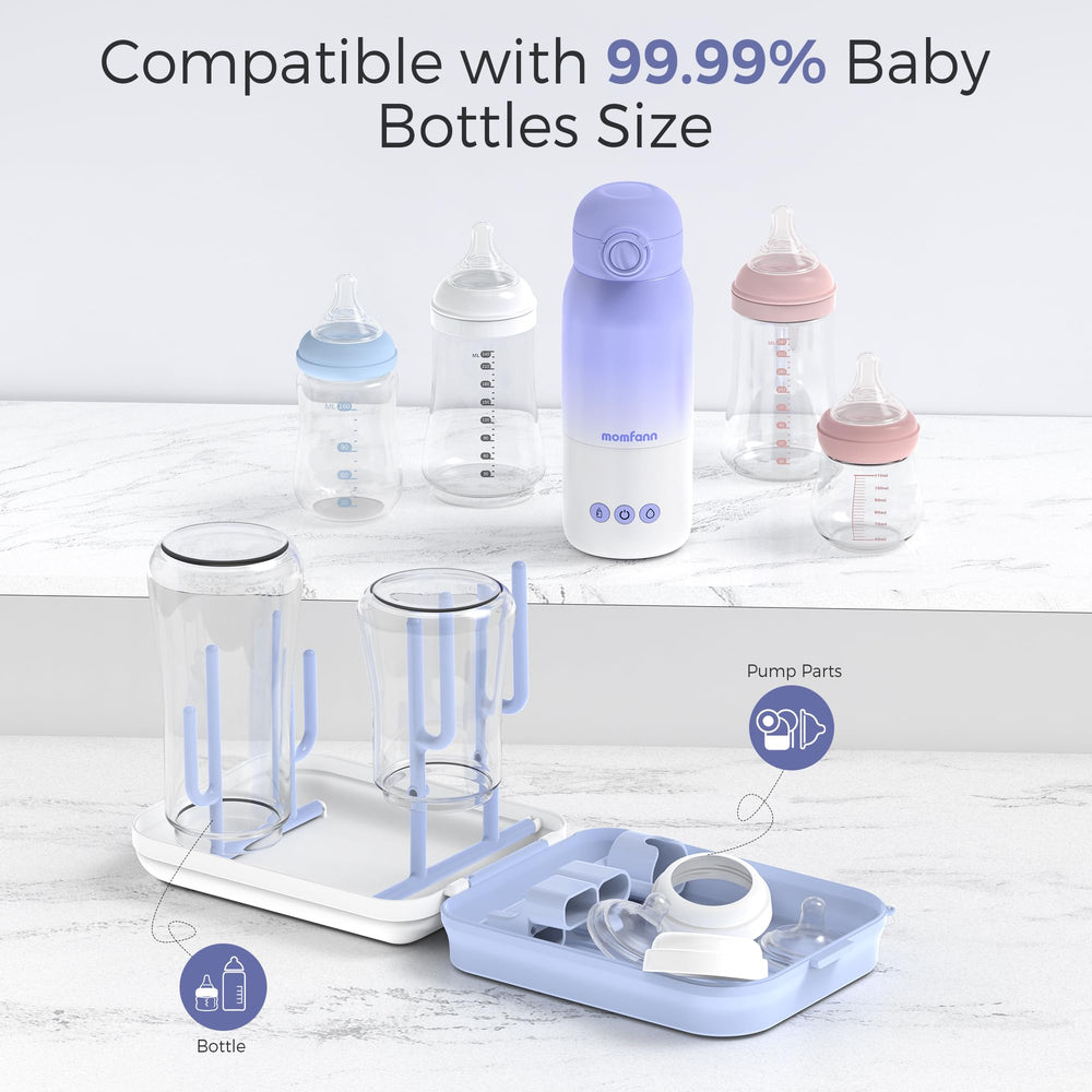 Momfann nipple brush silicone bristles gently clean nipples and pacifiers