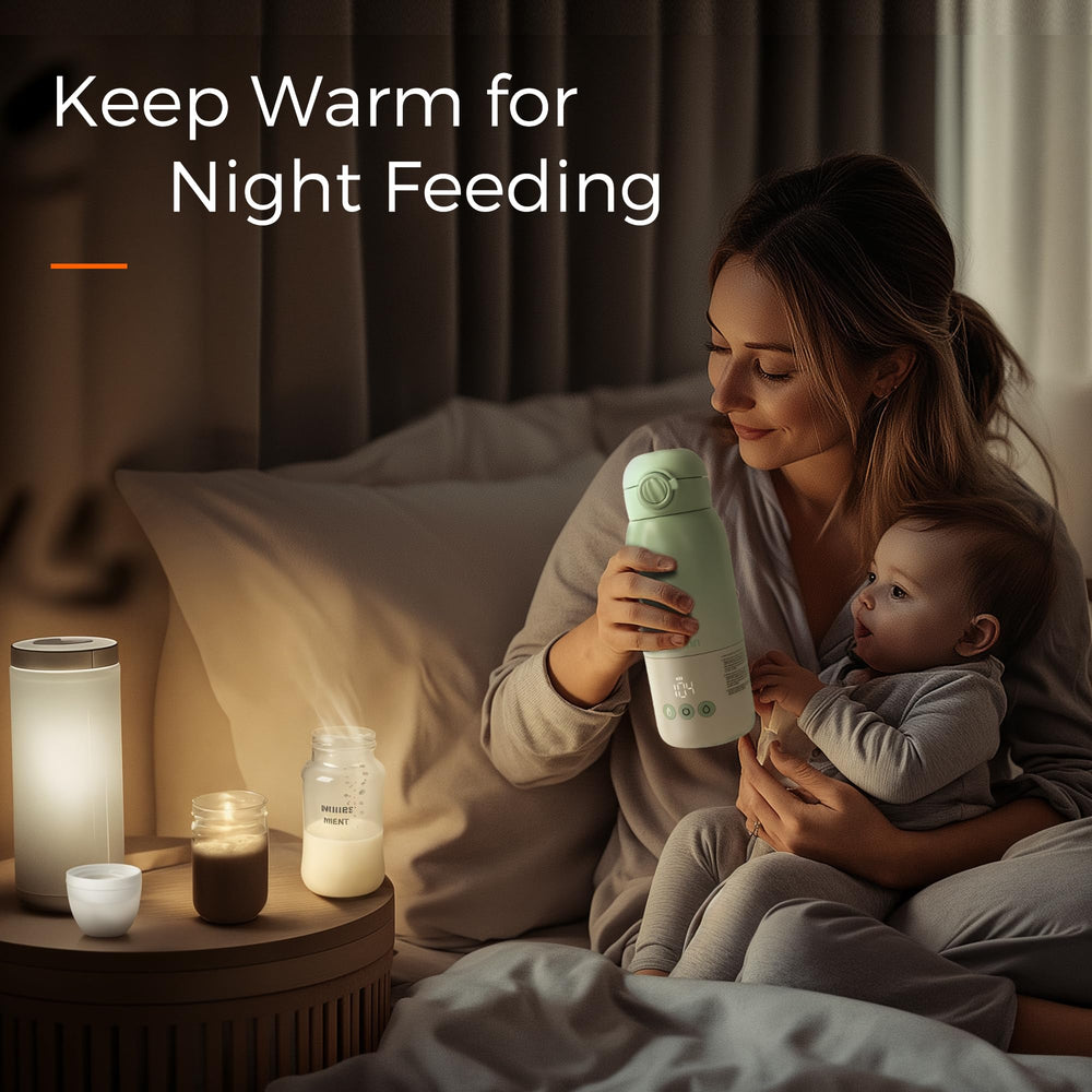 Efficient heat performance warms milk quickly at chosen setting.