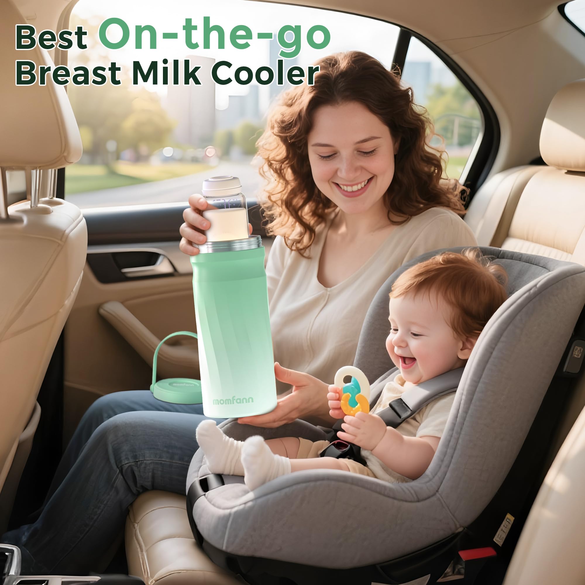 MOMFANN compact, travel-ready design fits bags easily