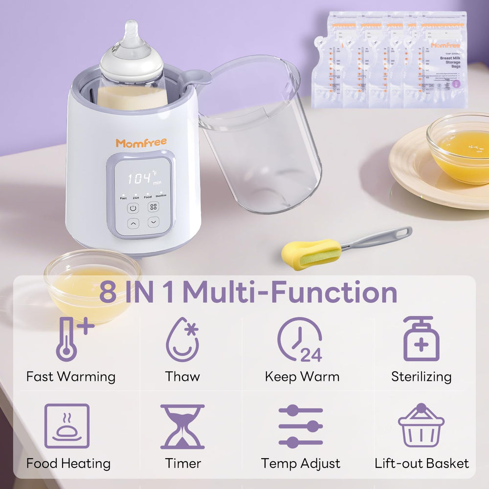Momfree auto shut-off feature prevents overheating during busy nights.