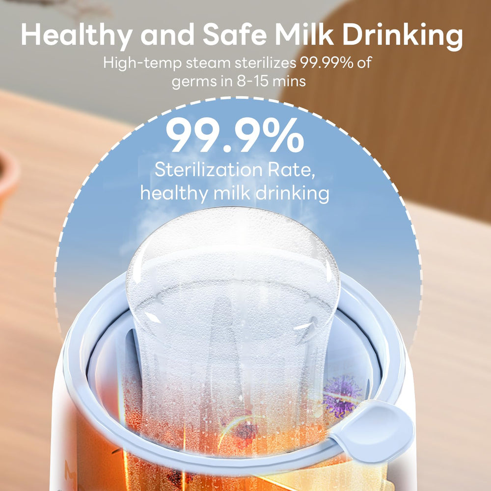 Momfree auto shut-off helps safety by stopping after warming completes.