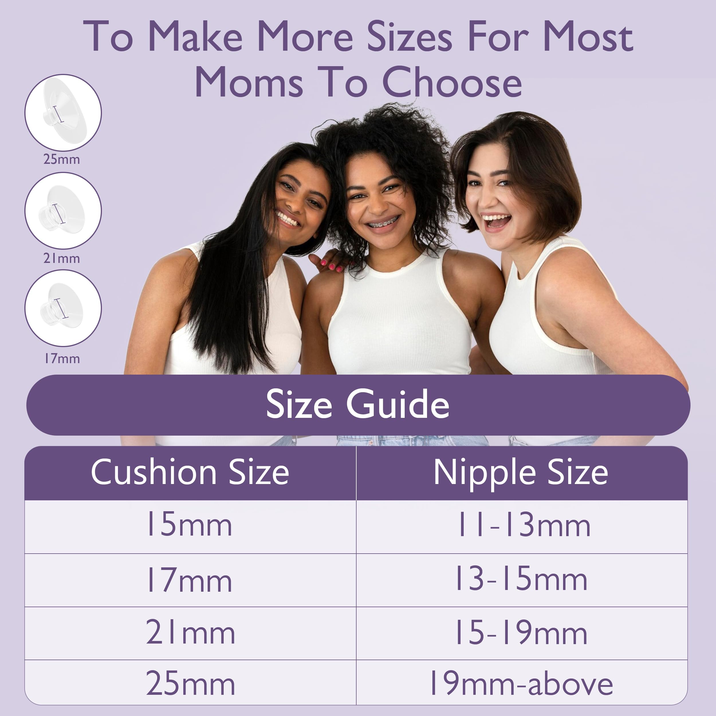 Momfree breast pump with 3 modes and 9 levels enables customizable comfort.