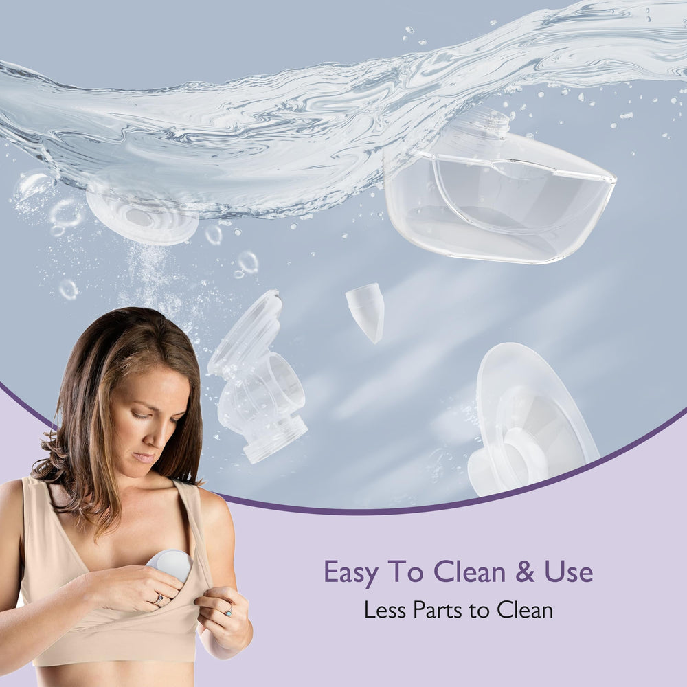Momfree easy-disassembly design enables quick cleaning after use.