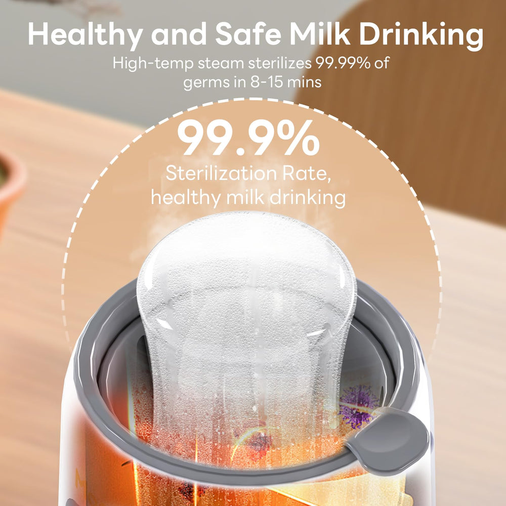 Momfree keeps milk warm for 24 hours for convenience.