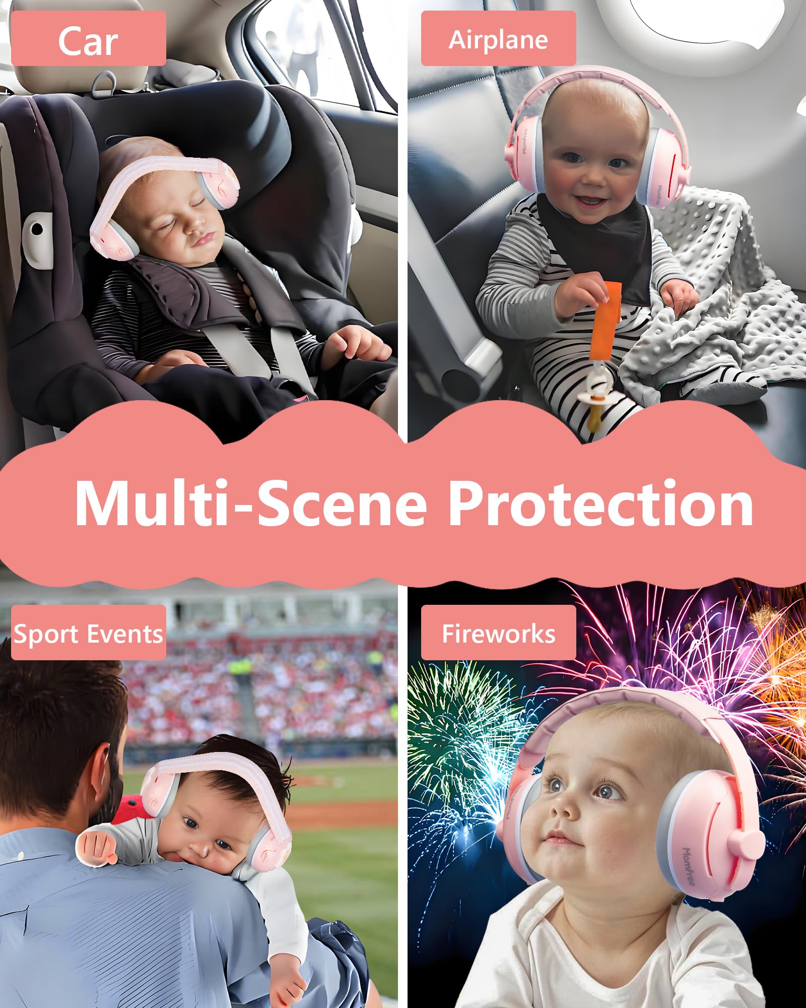 Momfree 2in1 design aids naps and playtime across settings.