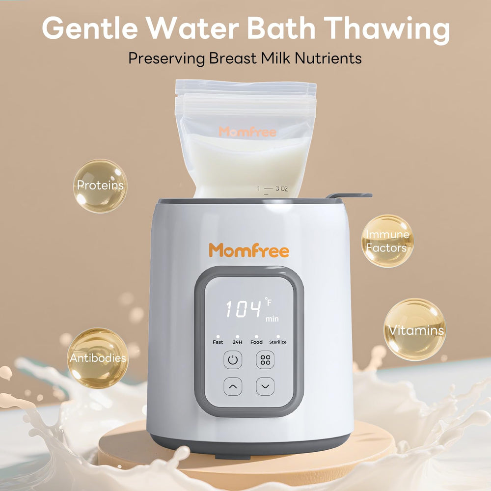 Momfree during night feeds with whisper-quiet operation.