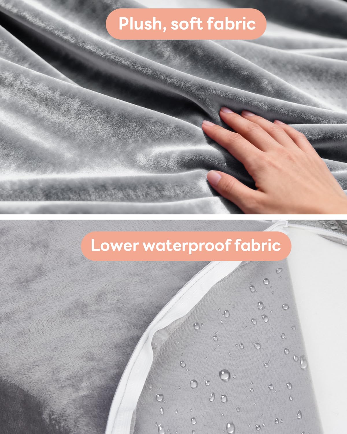 Momfree Nursing Pillow machine-washable slipcover for easy cleaning
