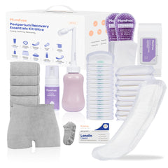 Momfree upside-down peri bottle 360ml for gentle cleansing after birth