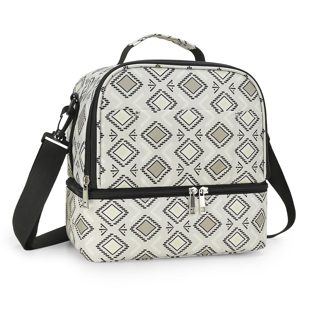 MOMIGO breast pump bag front view highlighting portable design for on-the-go use